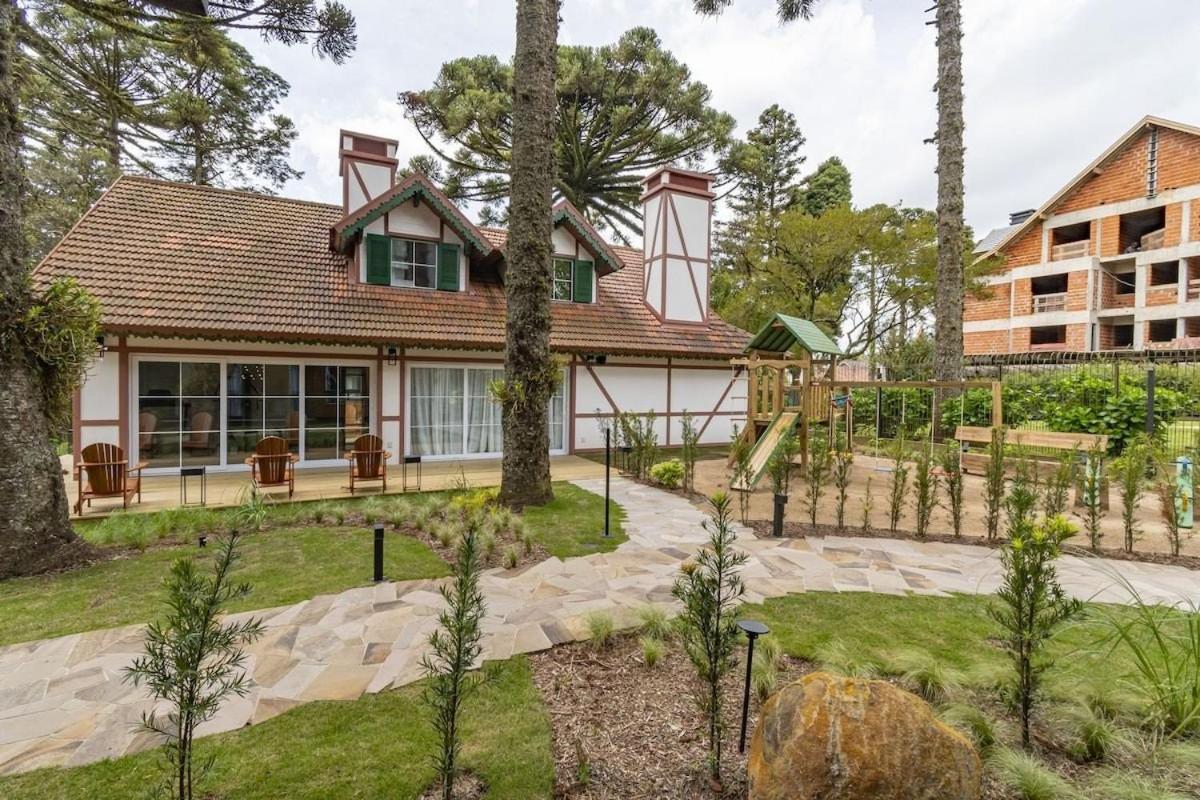 Ferienwohnung Rosa Edificio Bav Gramado Exterior foto