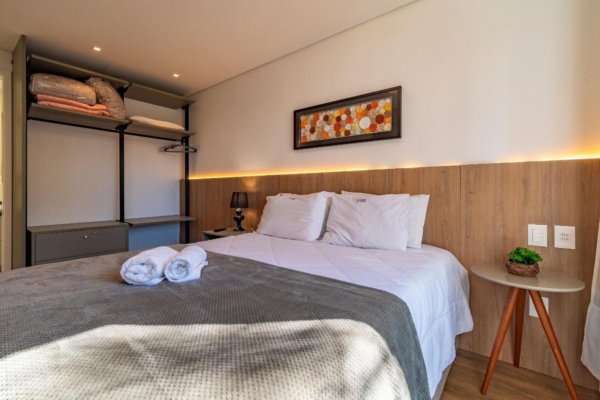 Ferienwohnung Rosa Edificio Bav Gramado Exterior foto